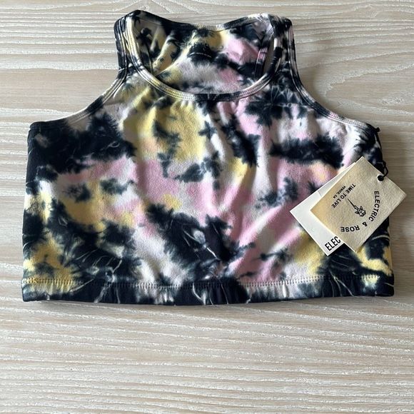 Electric & Rose Tops - Electric & Rose Bella Bralette Sports Top Size Large NWT